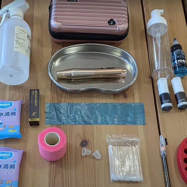 1. 紋髮工具